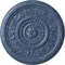 Ekena Millwork Marseille Ceiling Medallion (Fits Canopies up to 4 1/4"), 16 1/8"OD x 5/8"P, Americana Crackle CM16MAAMC - alternate 1